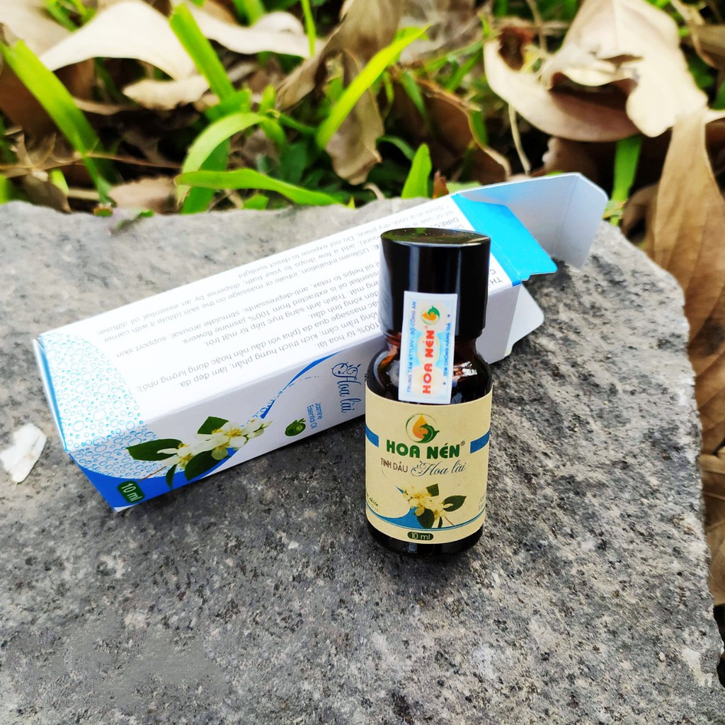 Tinh dầu Hoa Nhài NGUYÊN CHẤT Hoa Nén 30ml_Tinh dầu cao cấp giúp xua tan căng thẳng, mệt mõi, stress hiệu quả