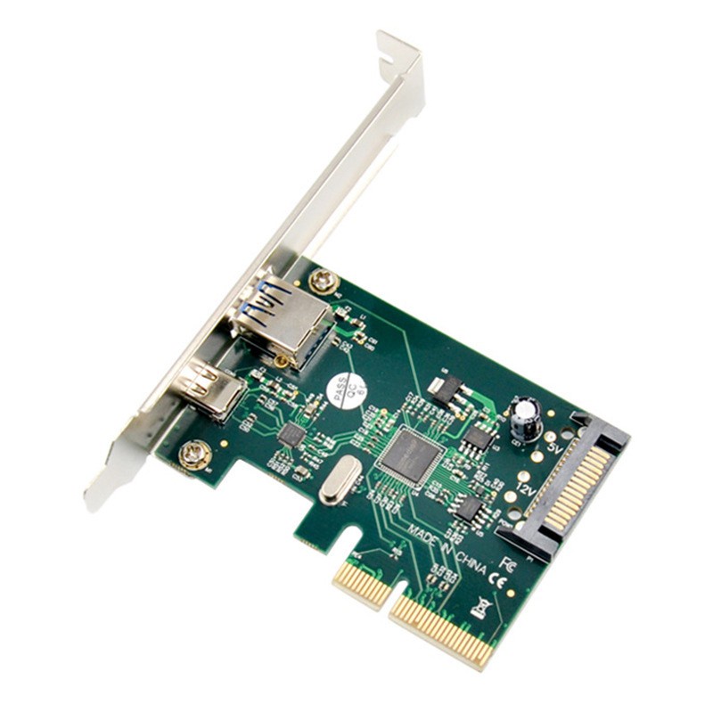 Card Mở Rộng Pcie Sang Usb 3.1 Type C + A Gen2 10gbps Thẻ | BigBuy360 - bigbuy360.vn