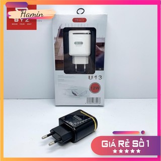 Củ sạc ipad byz u13 2 cổng sạc usb 12w-2.4a có màn hình led điện áp sạc nhanh hiện số