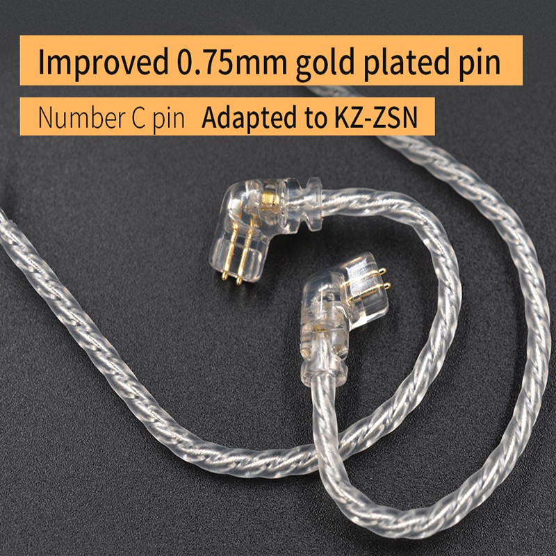 KZ ZSN/ZSN PRO Dây cáp tai nghe chốt cắm 3.5mm