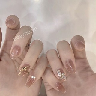 Charm gắn móng phụ kiện gắn móng hình nơ