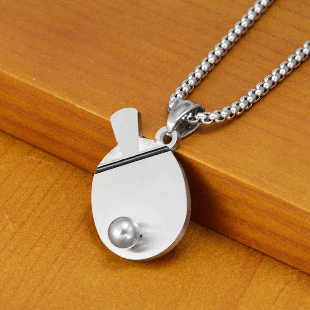 Vòng Cổ Thể Thao Mặt Pong Pong Pong Phong Cách Đường Phố VANES1 Thời Trang Cho Nam