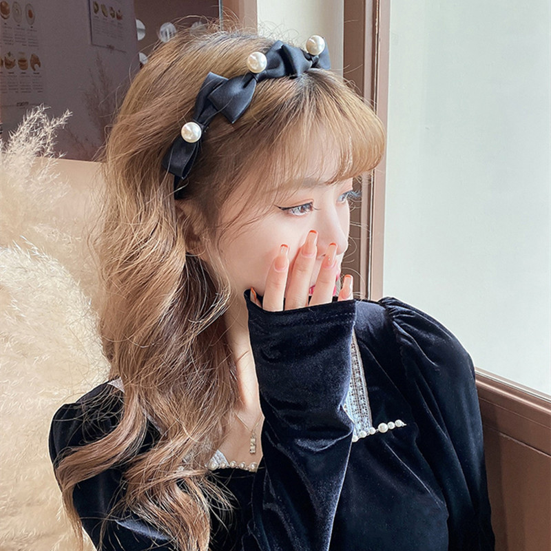 Cài tóc đính ngọc trai giả phong cách thanh lịch dành cho nữ