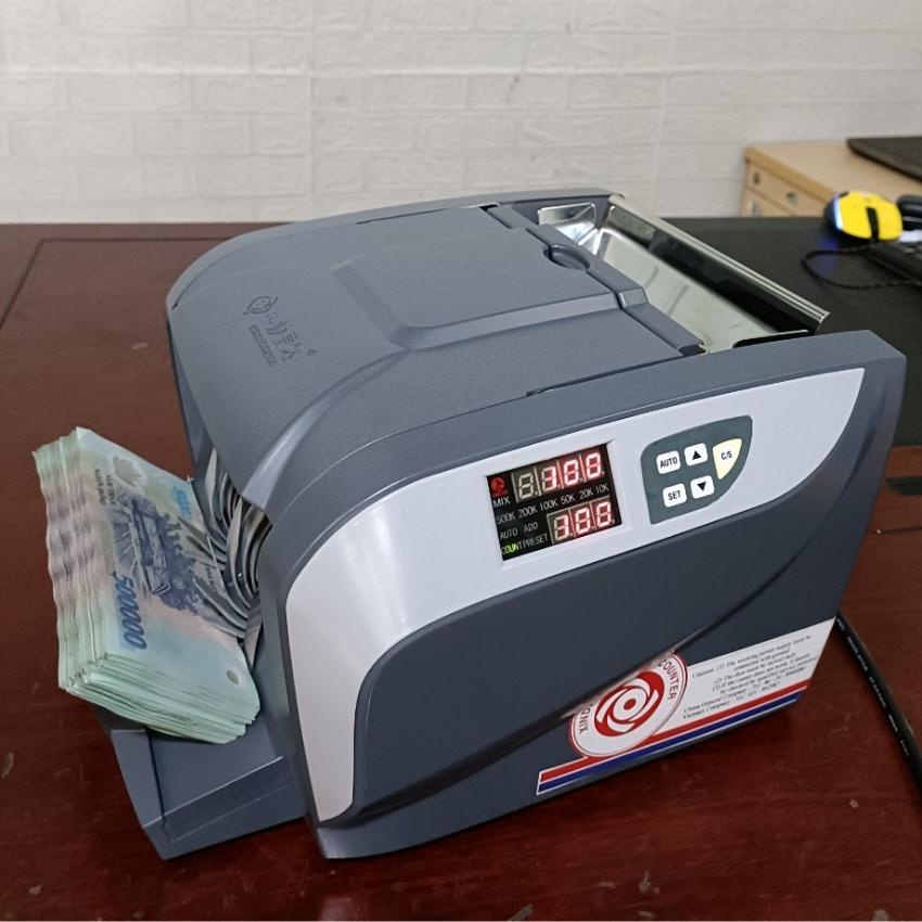 Máy đếm tiền ngân hàng Xinda 2165L, máy đa chức năng, siêu bền, bảo hành 18 tháng