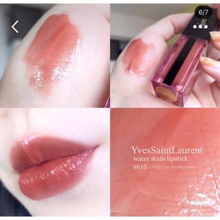 Son YSL water stain màu 610