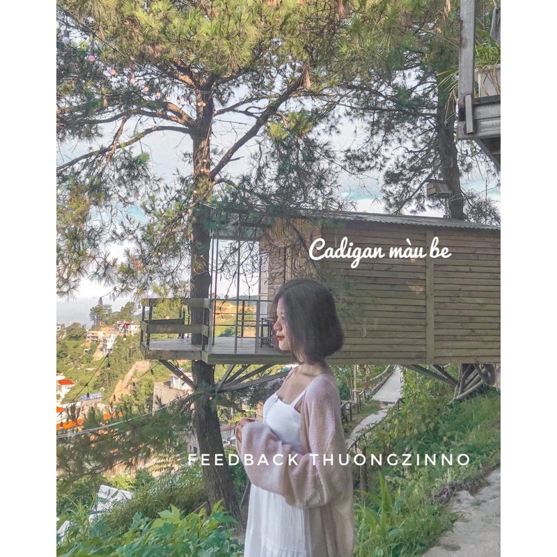 [Ảnh thật/Video] Áo cadigan khoác ngoài 2 màu - áo nữ cadigan len mỏng khoác ngoài | BigBuy360 - bigbuy360.vn