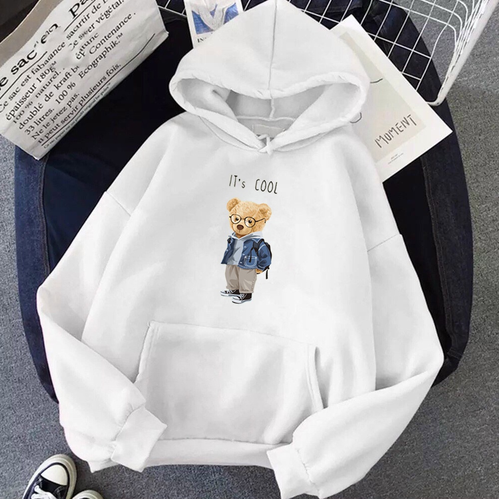 Áo Hoodie nam nữ hình in Pet chất lượng, chất nỉ bông dày dặn William - DS180