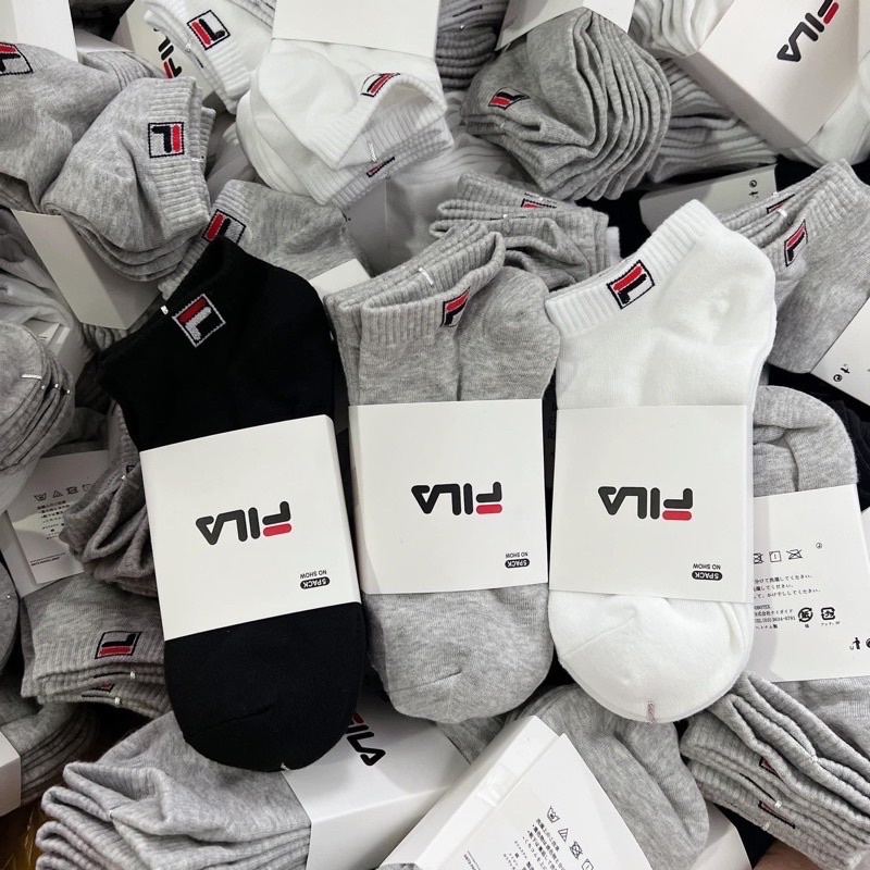 TẤT/VỚ CỔ NGẮN FILLA COTTON HÀNG XUẤT KHẨU HOT TREND
