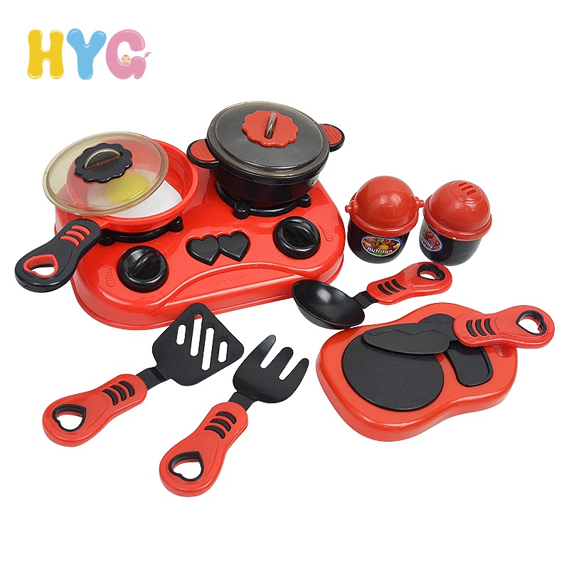 Bộ đồ chơi nấu ăn HYG Toys với 10 món xinh xắn dành cho bé gái