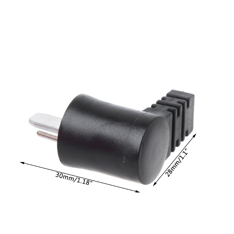 Set 5 Đầu Nối Dây Cáp Âm Thanh HiFi Góc Phải 2 Pin