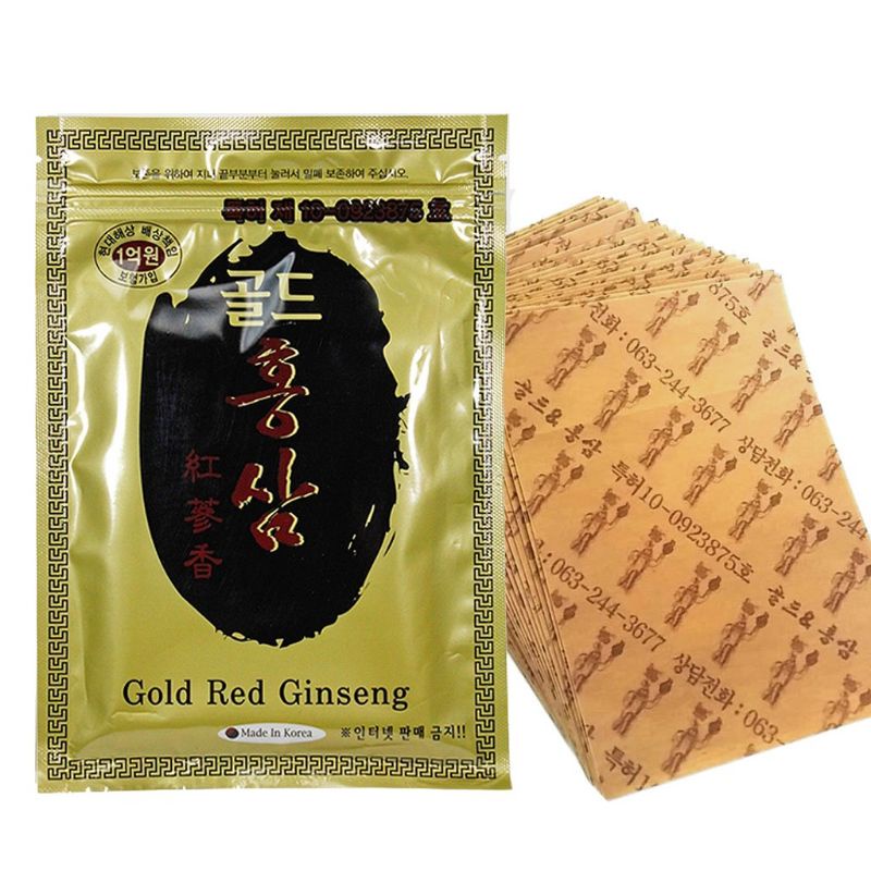 Cao Dán Hồng Sâm Hàn Quốc