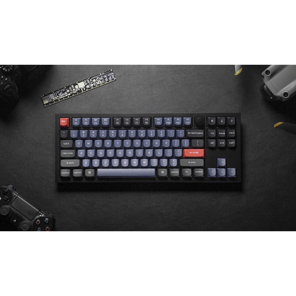 Bàn phím cơ Custom Keychron Q3 QMK TKL - Hàng Chính Hãng