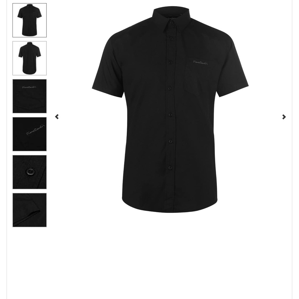 Sơ mi size M ngắn tay có túi Pierre Cardin UK | BigBuy360 - bigbuy360.vn