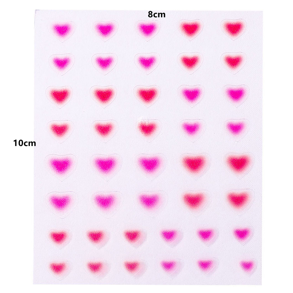 Miếng Dán 3D Trang Trí Móng Tay Siêu Mỏng Chống Thấm Nước Cho Nữ