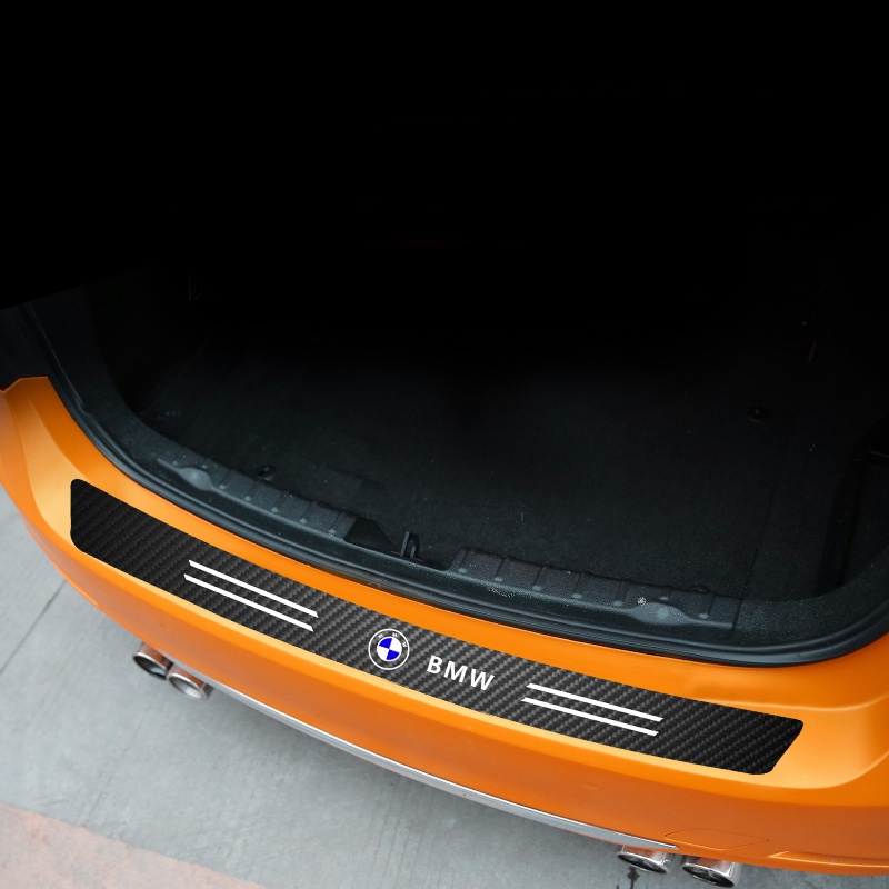 Miếng Dán In Logo Bằng Sợi Carbon Cho Xe Hơi BMW E61 E90 E82 E70 E71 E87 E88 E89 X5 X6