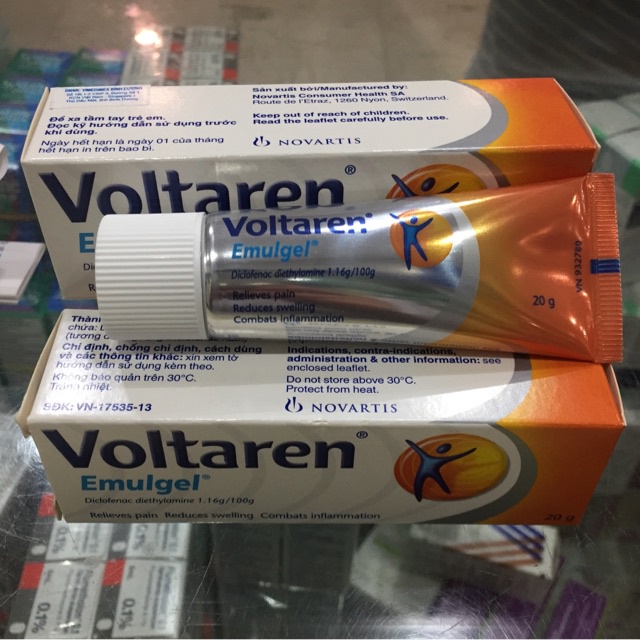 Gel bôi Voltaren Emulgel 20g