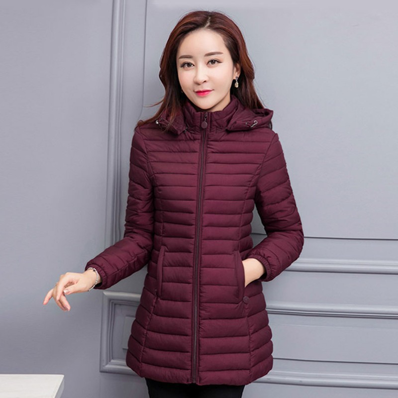 [XẢ HÀNG] Áo khoác dài tay nữ phong cách Hàn Quốc - Màu đỏ đậm size L