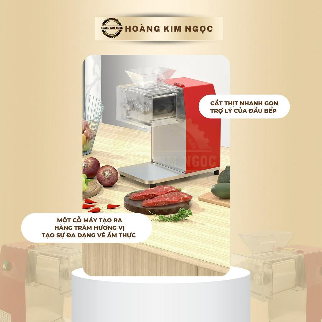 Máy thái thịt tươi sống DQ-90 - Hoàng Kim Ngọc
