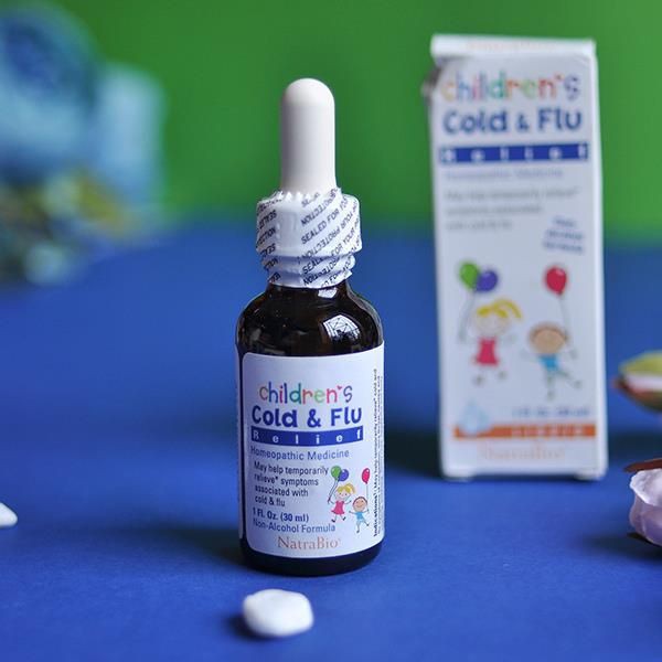 Siro Cold &amp; Flu Mỹ 30ml cho bé 4M+