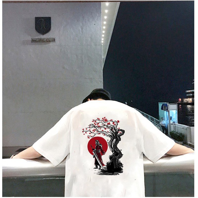 Áo thun unisex form rộng Nhật Bản đẹp độc lạ phong cách cá tính vải dày mịn 2019T2303