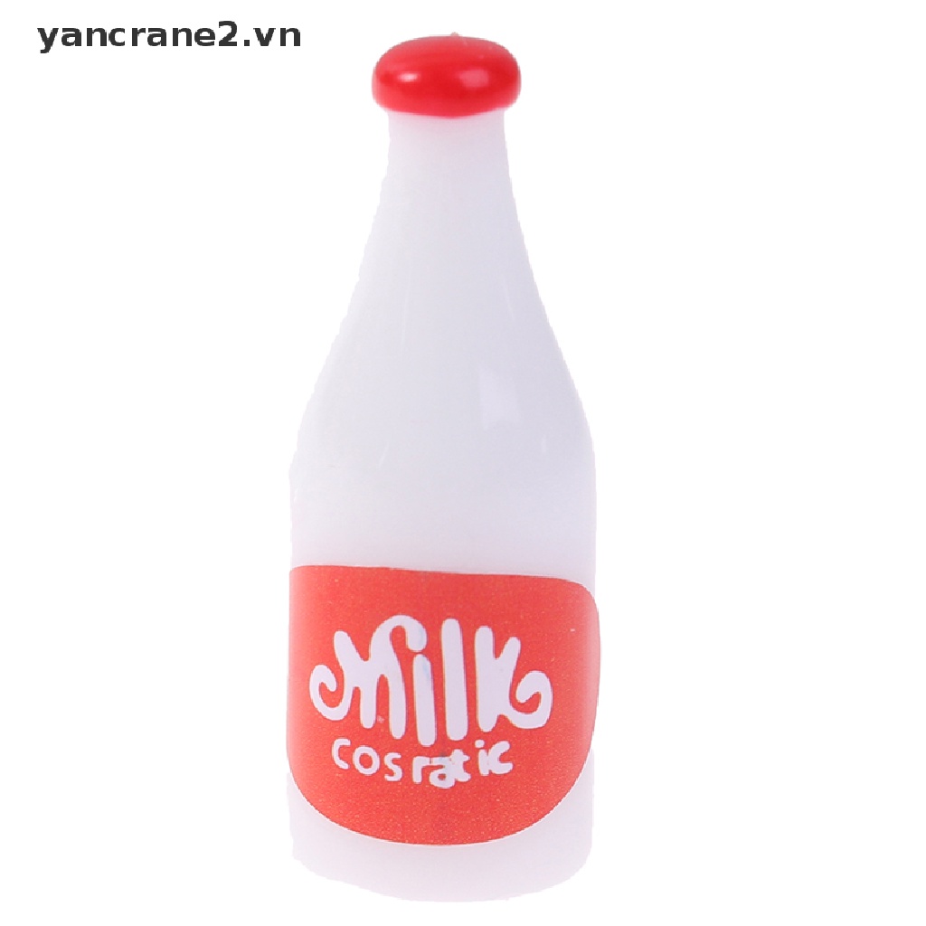 Bộ 4 Mô Hình Bình Sữa Thu Nhỏ Tỉ Lệ 1 / 12 Trang Trí Nhà Búp Bê