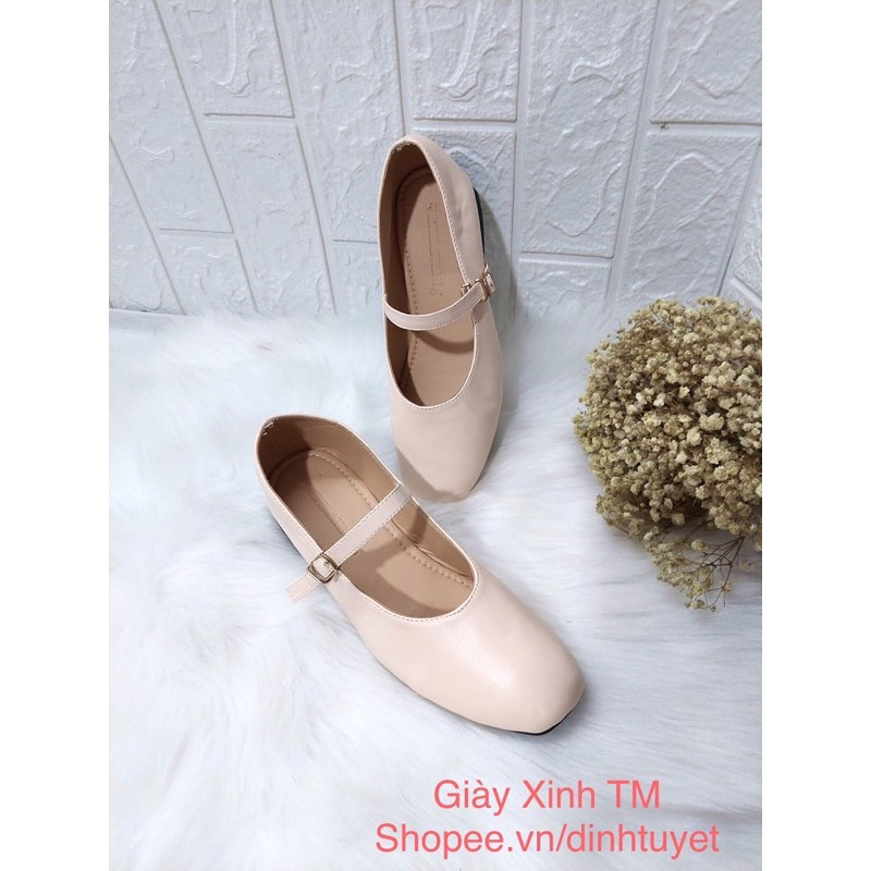 Giày Tiểu Thư Be + Đen #giaynu #giaybupbe #giayxinh