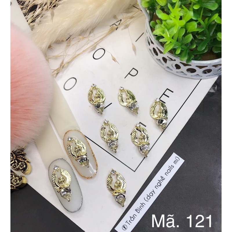 Charm gắn móng tay xịn mã 118-126