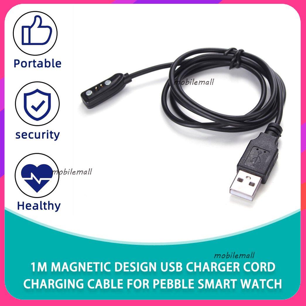 Dây Cáp Sạc Usb 1m Cho Đồng Hồ Thông Minh Pebble Smart Watch