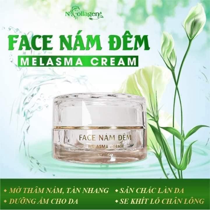 Kem Face Nám Đêm N Collagen - Kem Face Giảm Thâm Nám