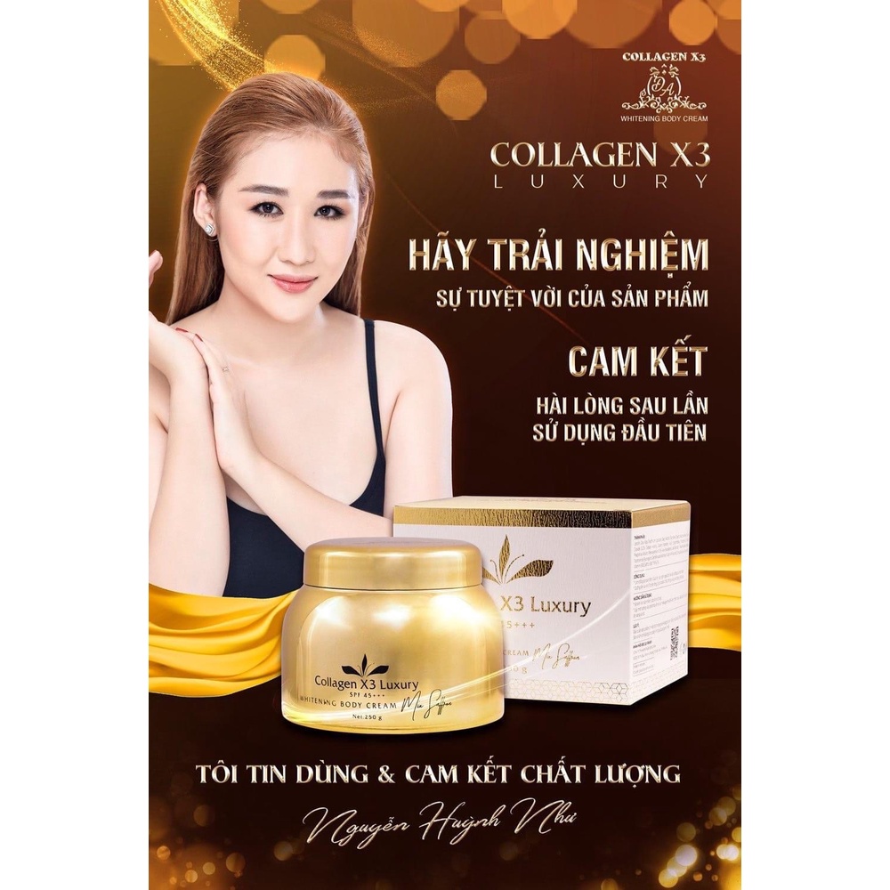 Kem Body Collagen X3 Luxury - Body Colagen X3 - Công ty Mỹ Phẩm Đông Anh