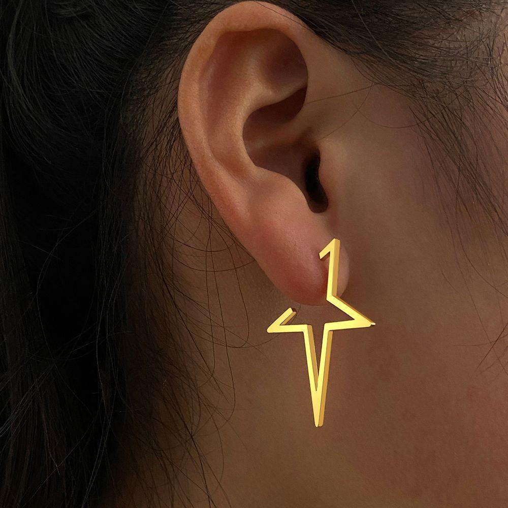 YVE Trang Sức Hình Ngôi Sao Thời Trang Hip Hop Gothic 2022