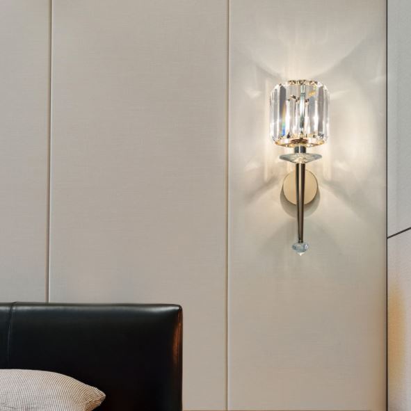 Đèn tường MONSKY CAVIS pha lê cao cấp trang trí nhà cửa, quán cafe hiện đại - kèm bóng LED chuyên dụng(9881)