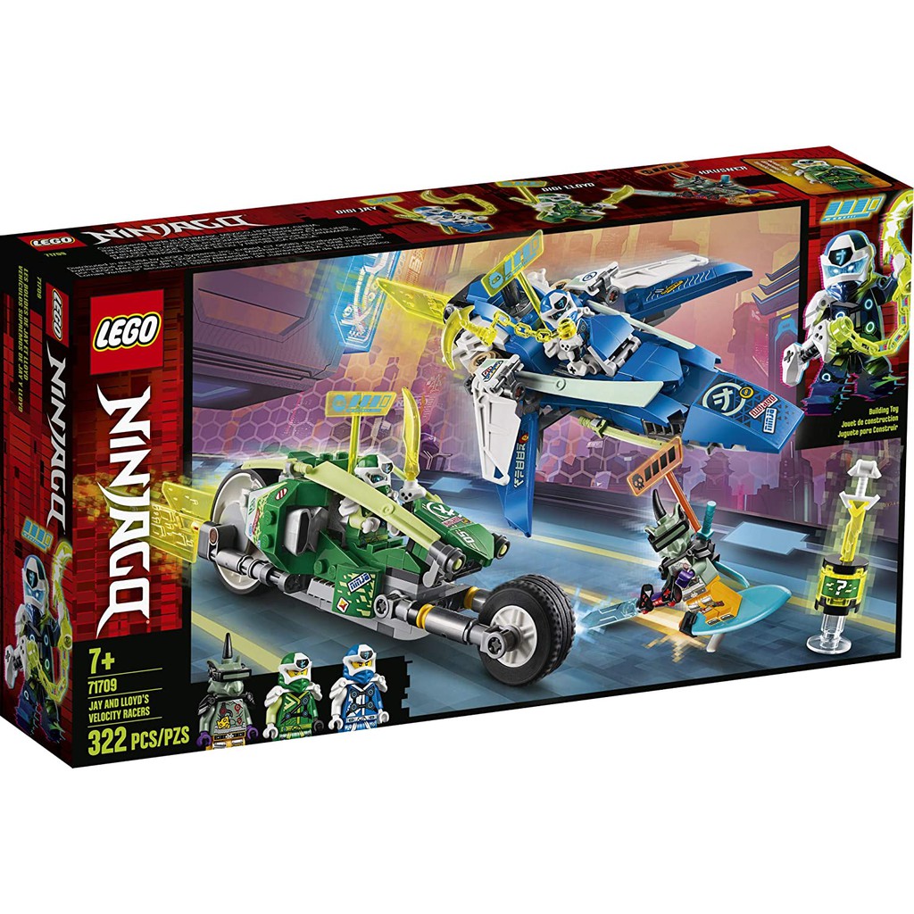 LEGO Ninjago 71709 – Xe đua tốc độ của Jay và Lloyd