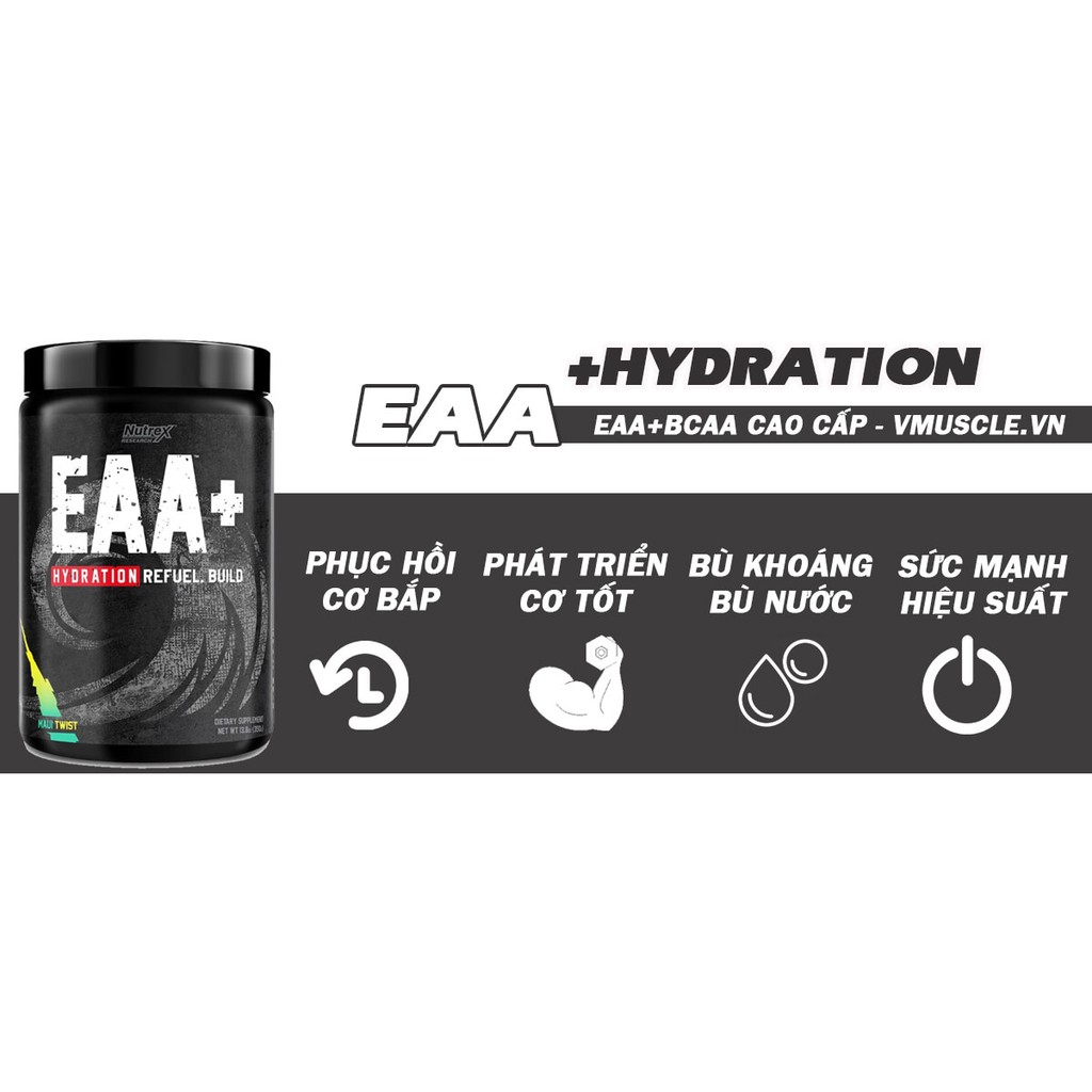 Siêu Phục Hồi Cơ Nutrex EAA Hydration 30 servings