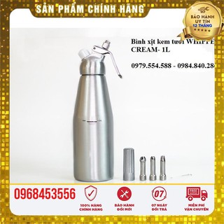 Bình xịt kem tươi 1000ml hợp kim nhôm chống rỉ