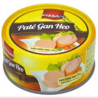 Combo 40 Pate Gan Heo Vissan Lon In Hộp 170g Date 2027 - 385