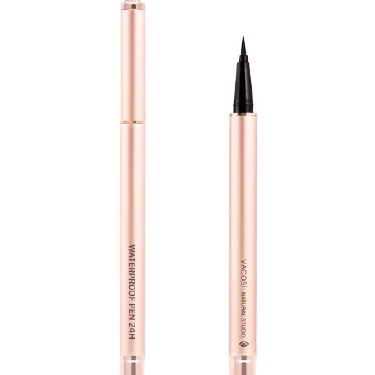 Kẻ mắt nước VACOSI 24H WATERPROOF (ROSE GOLD) - chì kẻ mắt không trôi