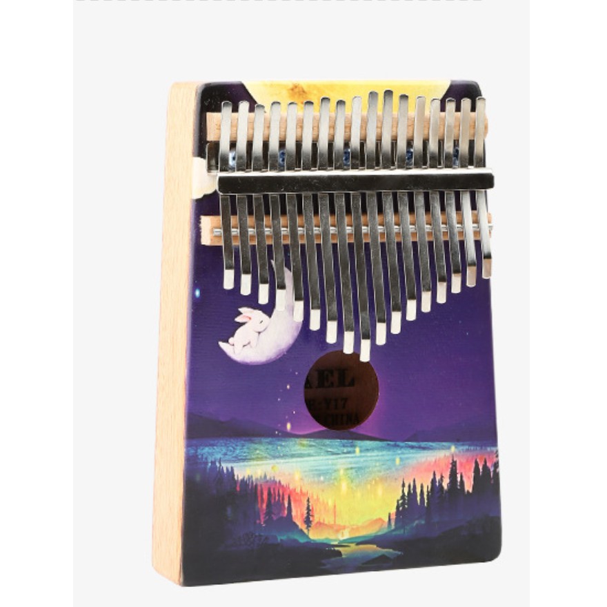 Đàn Kalimba Yael cao cấp 17 phím, Thumb Piano 17 keys - Legend Of Blue Sea (Hàng có sẵn)