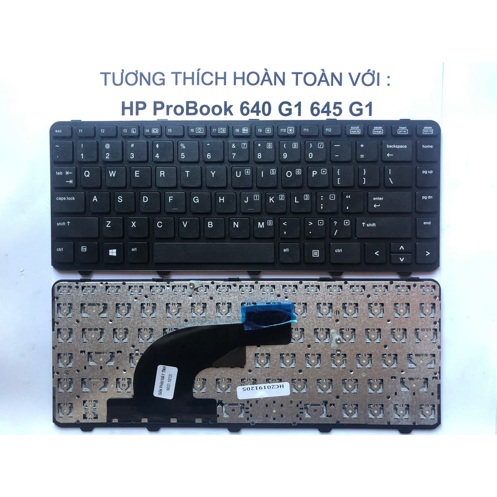 Bàn Phím HP Probook 640 G1 645 G2 Hàng Mới 100% Bảo Hàng 12 Tháng Toàn Quốc