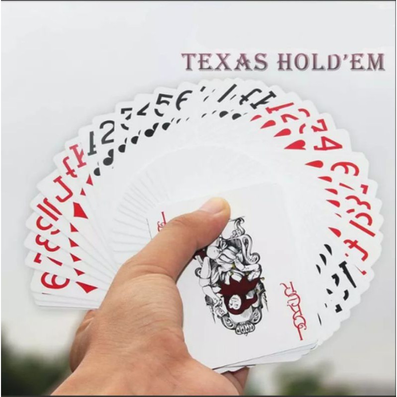 Bài nhựa PVC chuyên nghiệp Texas Hold Em