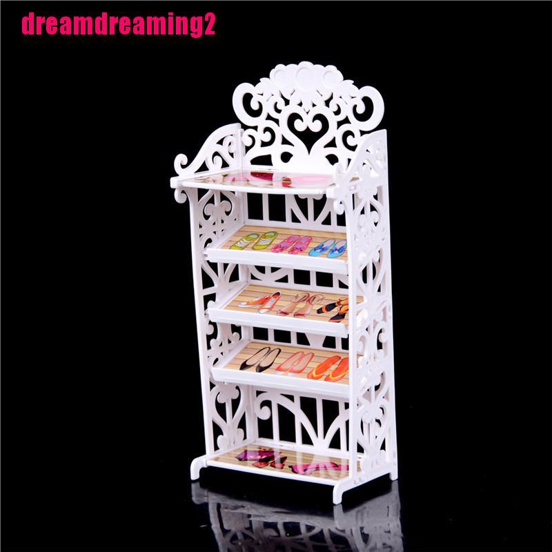 Mô Hình Tủ Giày Mini Cho Búp Bê