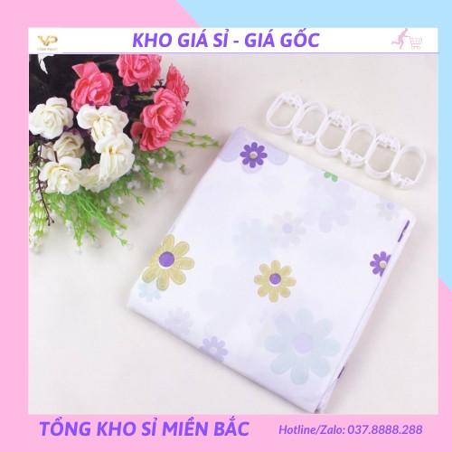 [❌GIÁ SỈ❌] Rèm Cửa Nhà Tắm Họa Tiết Bắt Mắt 1761 180X180CM