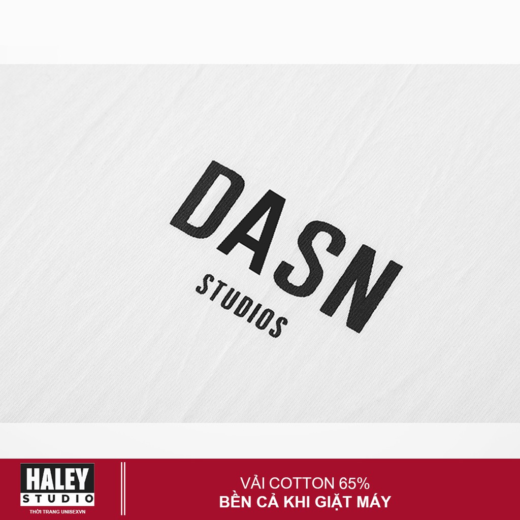 Áo Thun Unisex Tay Lỡ Form Rộng Nam Nữ DASN vải cotton phong cách Hàn Quốc Ulzzang TN100 Haley | BigBuy360 - bigbuy360.vn