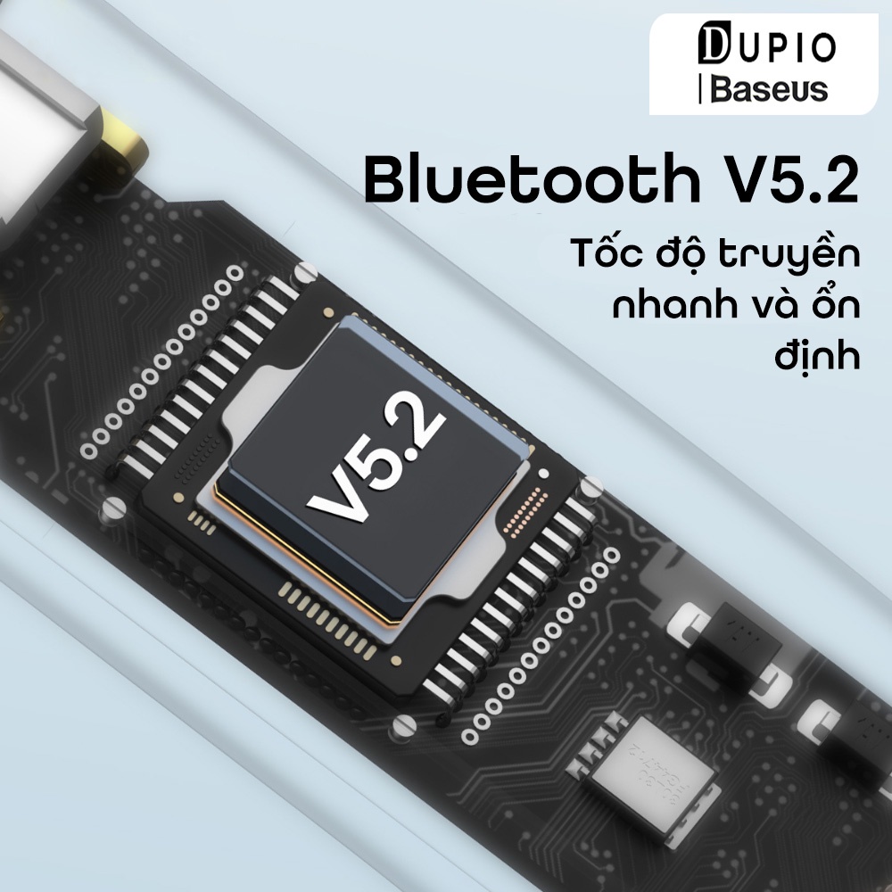 Tai nghe Bluetooth DUPIO Baseus TN01 không dây thông minh công nghệ mới V5.2 chống nước