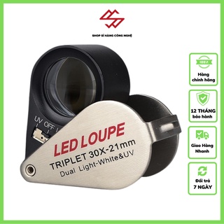 Kính lúp 30X móc khóa cao cấp K7802 ( KÍNH LÚP SIÊU NÉT )