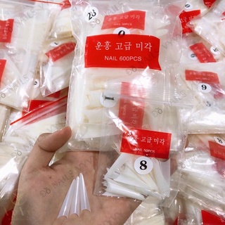 Móng nối Hàn Quốc phom nhọn dài