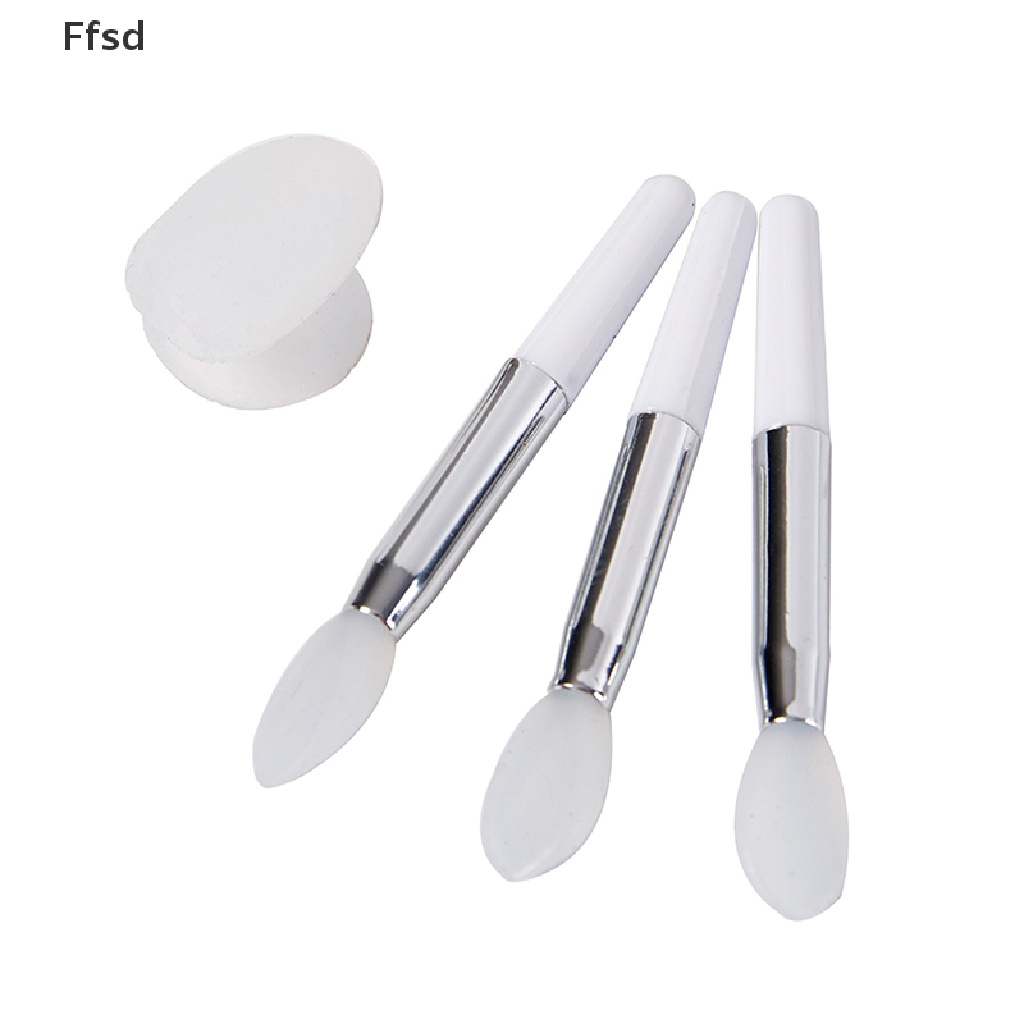 1 Bộ Cọ Đắp Mặt Nạ Môi Bằng Silicone Kèm Cốc Hút Chống Bụi