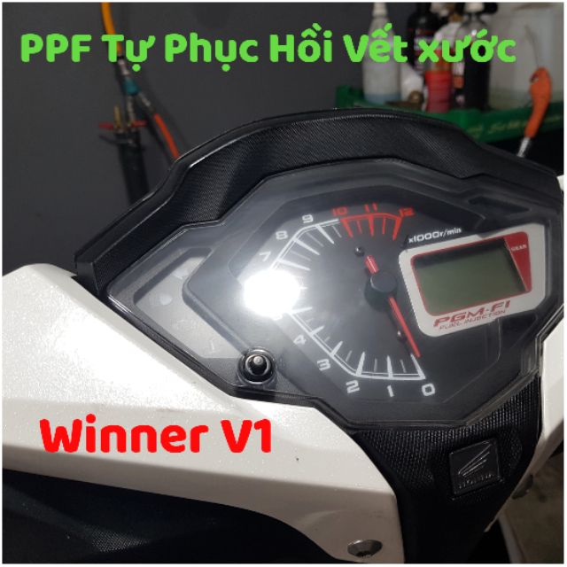 PPF Bảo vệ mặt đồng hồ xe Winner 150 Nguyễn Thông PPF