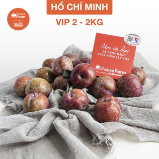 2kg vip 2 mận hậu sơn la giòn tươi chín mọng