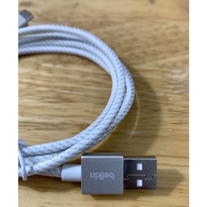 Cáp Belkin Mixit Metallic USB-A to USB-C chống đứt siêu bền